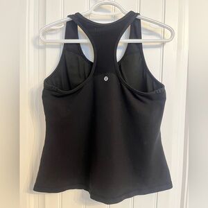 lululemon athletica Black Racerback Tank Top